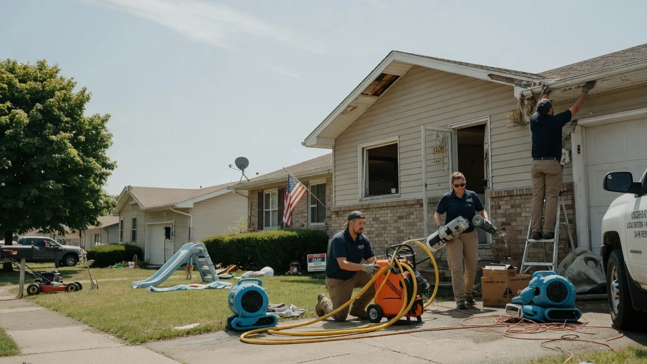 Water Damage Restoration in Louisiana near me